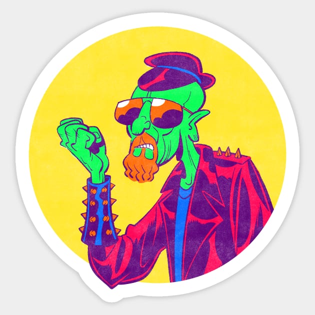 Rob Halford Sticker by tommartinart